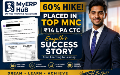 SAP FICO Placement Success Story: Enayath Gets a 60% Hike and ₹14 LPA CTC at a Top MNC