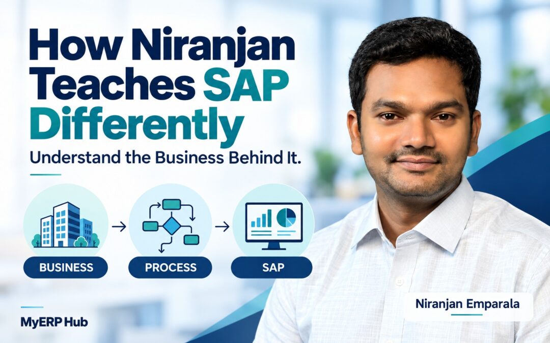 How Niranjan Teaches SAP Differently